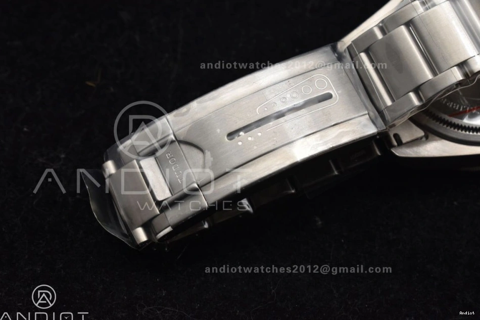 1:1 on Black Titanium Titanium Ceramic Black Dial Best Edition XF Pelagos A2824 Bracelet 0215